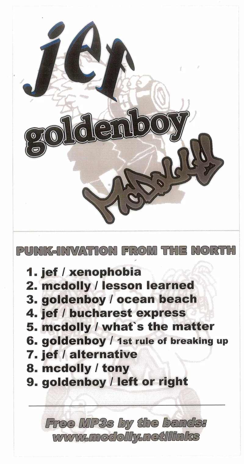 Cover JEF Mcdolly Goldenboy