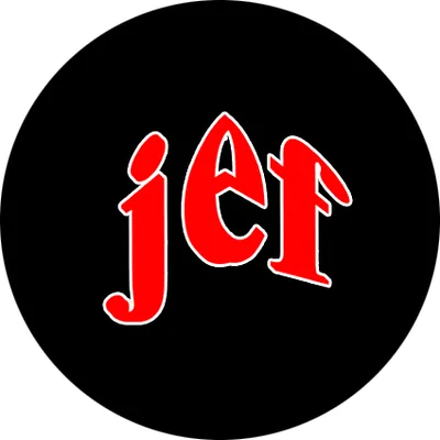 Jef black and red