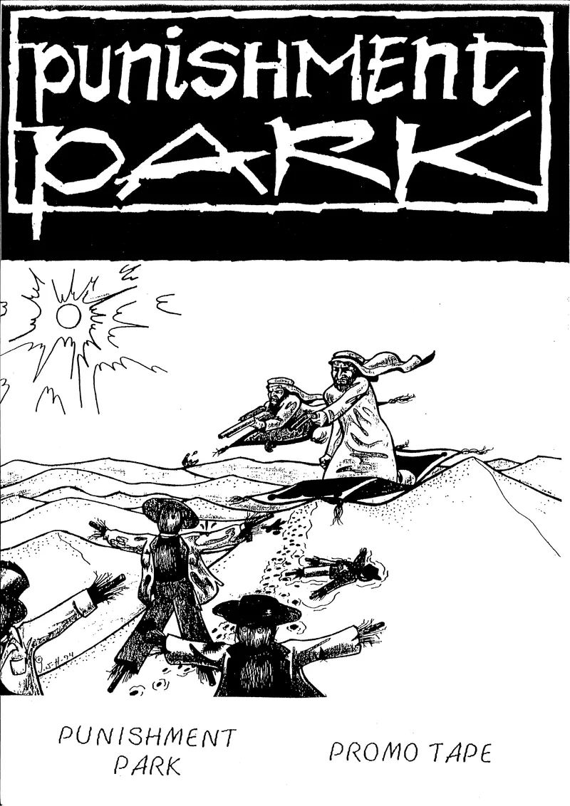 Punishment Park Promo tape cover album 1 og 2