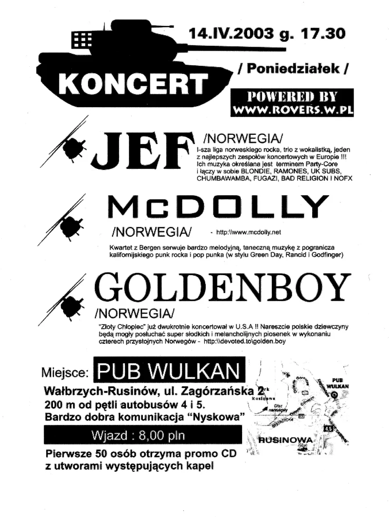 Jef McDolly og goldenboy i Polen