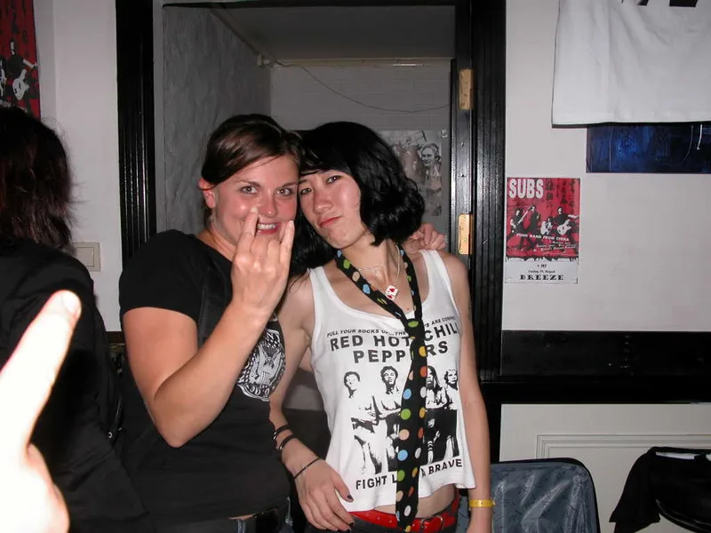 Breeze in Os friday the 19 of August 2005 Christina Holmefjord and Kang Mao.JPG