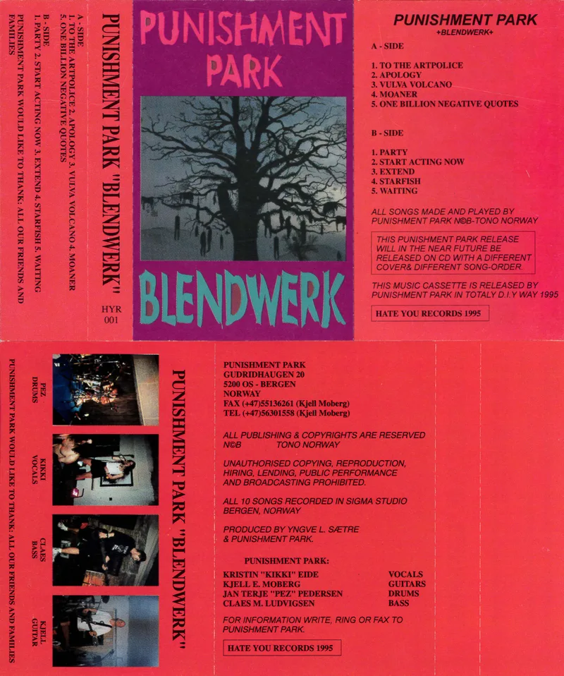 Punishment Park - Blendwerk MC cover - 1995