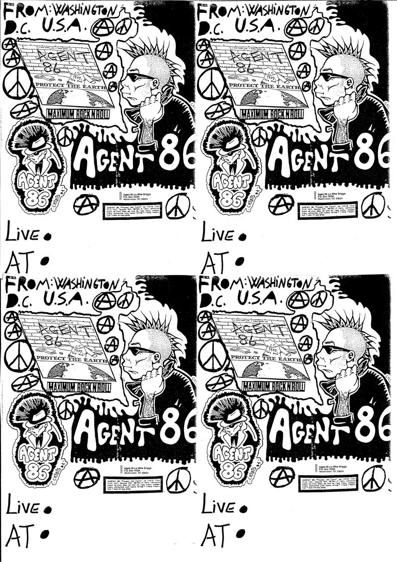 Agent 86 flyers 1992