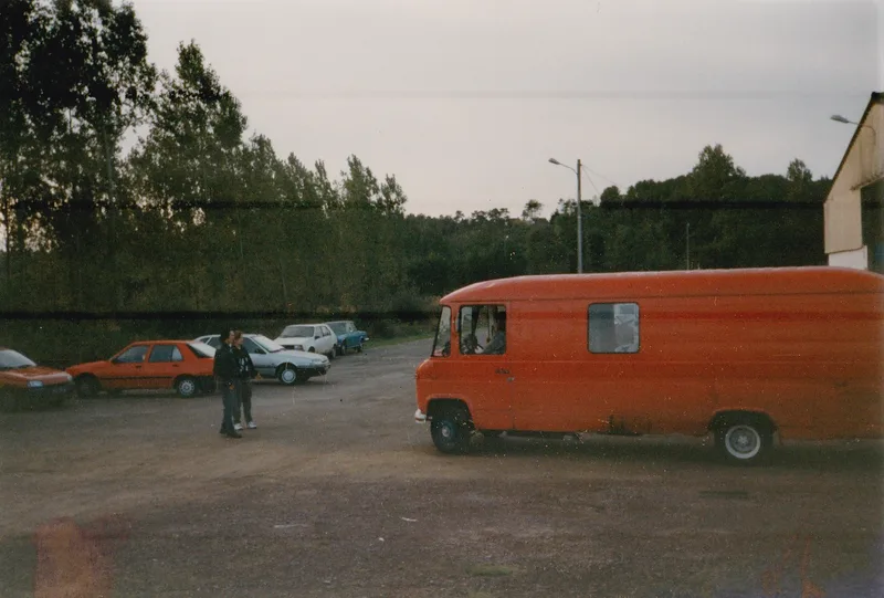 Red van parked.jpg