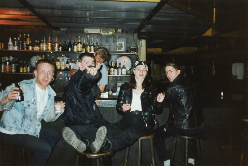 PP in the bar at Das Boot in Nurnberg 1994
