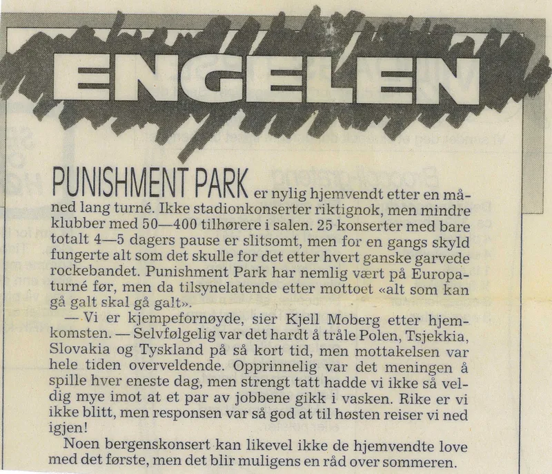 Punishment Park - Bergens Tidende - Engelen