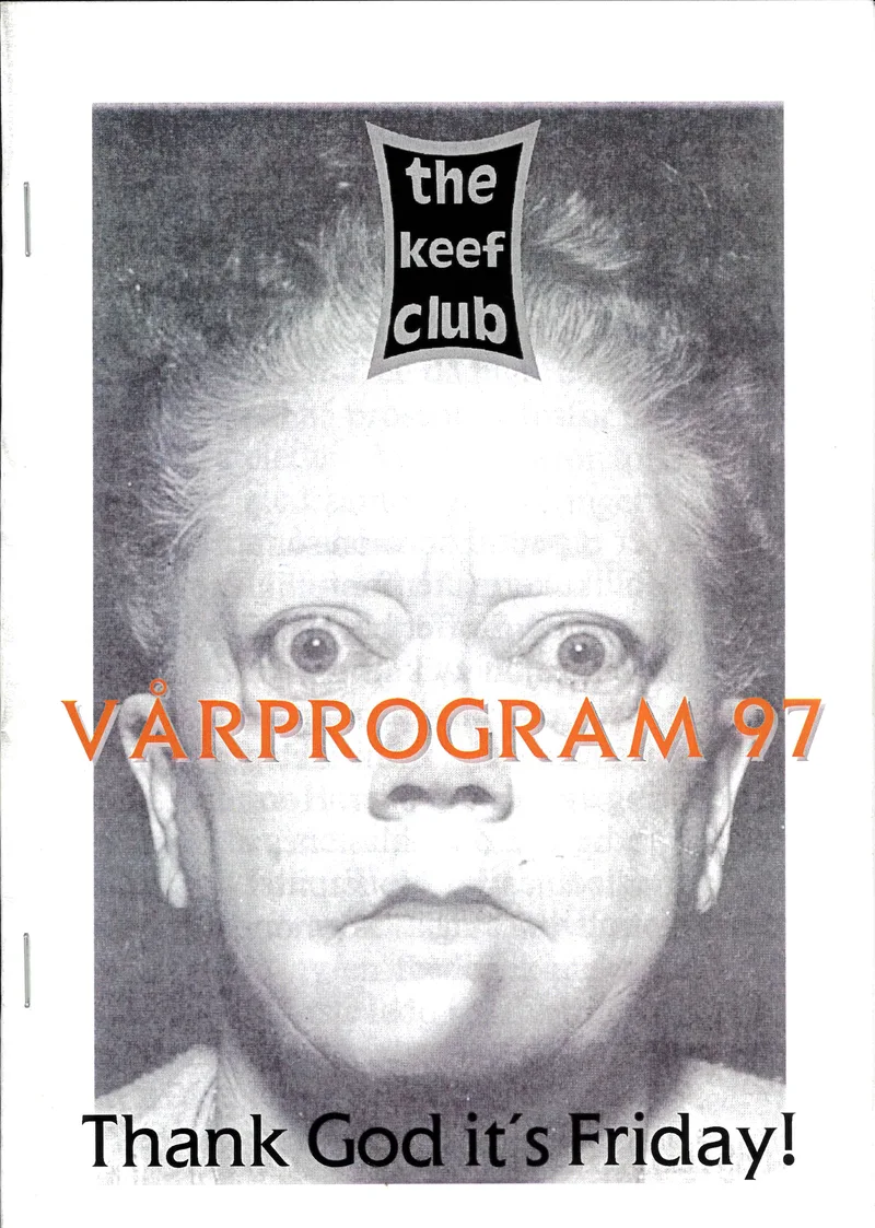 KEEF CLUB vårprogram 1997 a