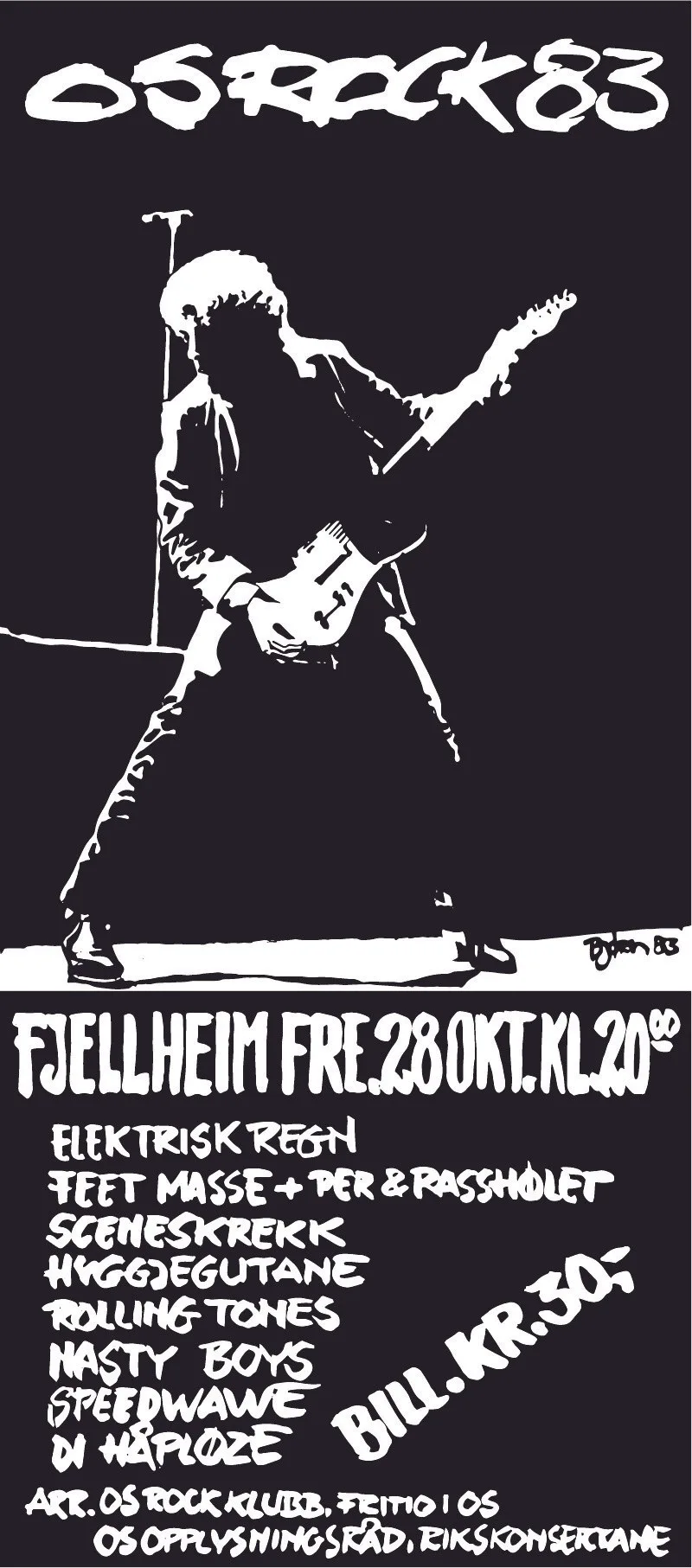Os Rock 83 poster