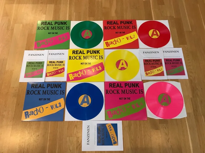 Norwegian Punk Comp LP's vol 1-5 - vl 6 commin soon.jpg
