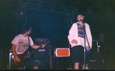 Basser med Vicious Fishes på Europa Turne 1992a.jpg