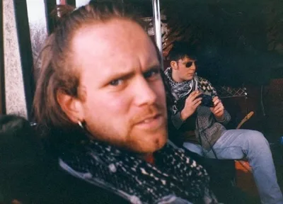 Basser med Vicious Fishes på Europa Turne 1992c.jpg