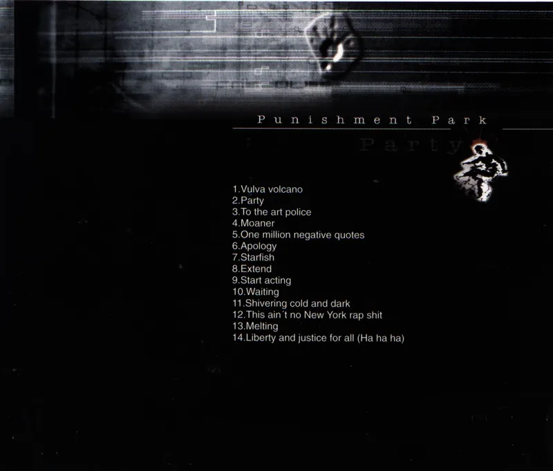Party, back cover